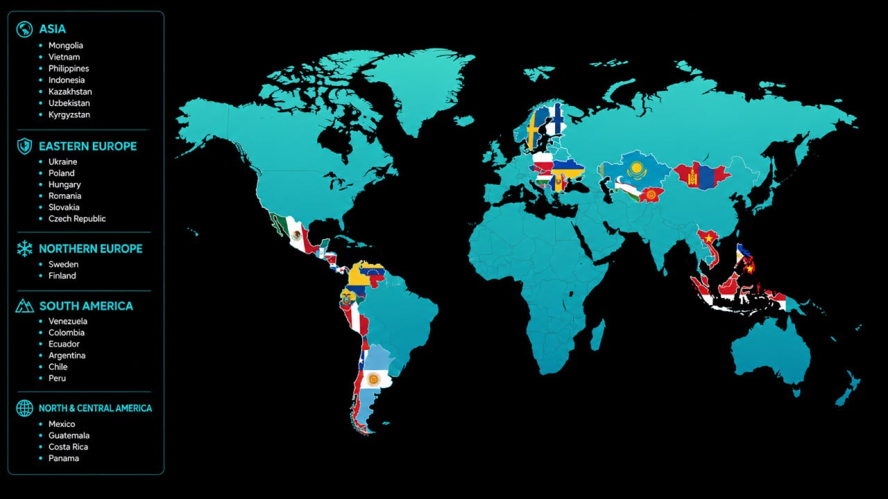 Operation and Service Network Map